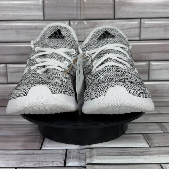 Adidas Women's Grey Cloudfoam Pure SPW Running Sneakers Shoe Size 6.5-NEW - Picture 2 of 8